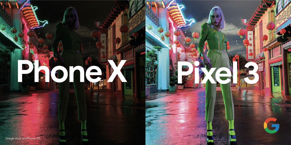 Google Takes Shot at iPhone XS With New &#039;Night Sight&#039; Ad