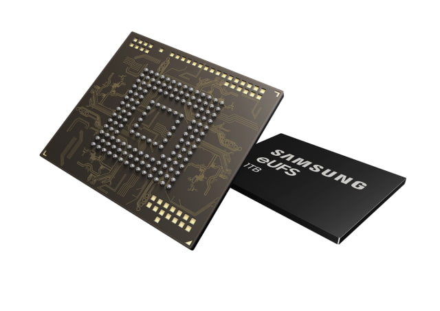 Samsung Begins Production of First 1TB Storage Chip for Smartphones