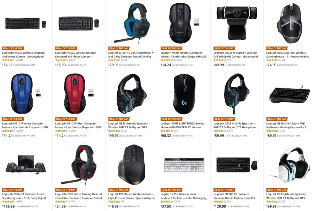Logitech Accessories On Sale Today [Deal]