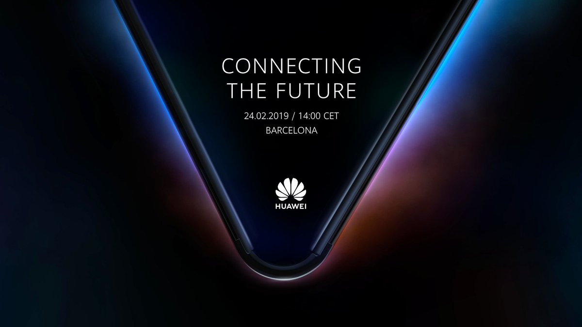 Huawei Teases Foldable Smartphone Unveiling on February 24, 2019 [Image]