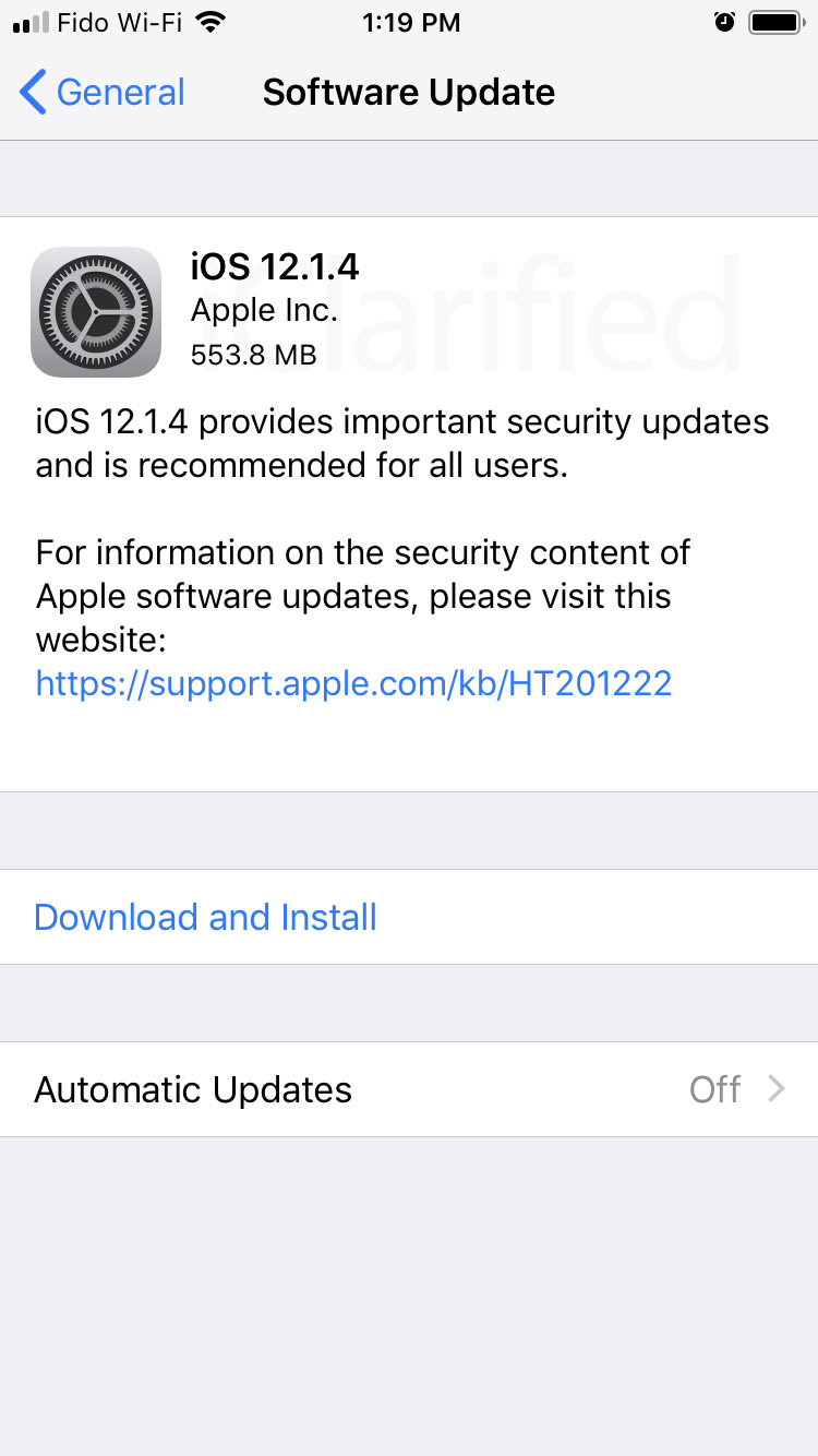 Apple Releases iOS 12.1.4 Fixing Major FaceTime Bug [Download]