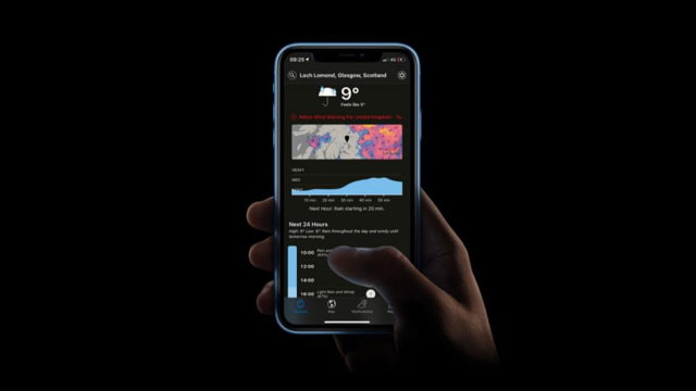 Dark Sky Weather App Gets Dark Mode