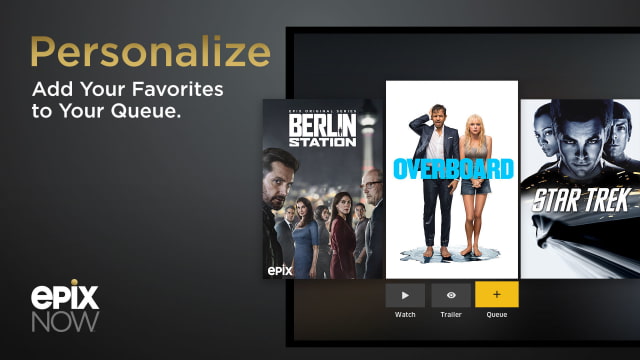 EPIX NOW Streaming Service Launched for iPhone, iPad, Apple TV