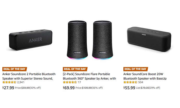 Anker Soundcore Bluetooth Speakers On Sale for Up to 36% Off [Deal]