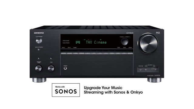Onkyo 9.2 Channel 4K Network A/V Receiver With AirPlay and Sonos Support On Sale for 55% Off [Deal]