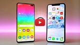 Samsung Galaxy S10 Plus vs iPhone XS Max: Speed Test [Video]