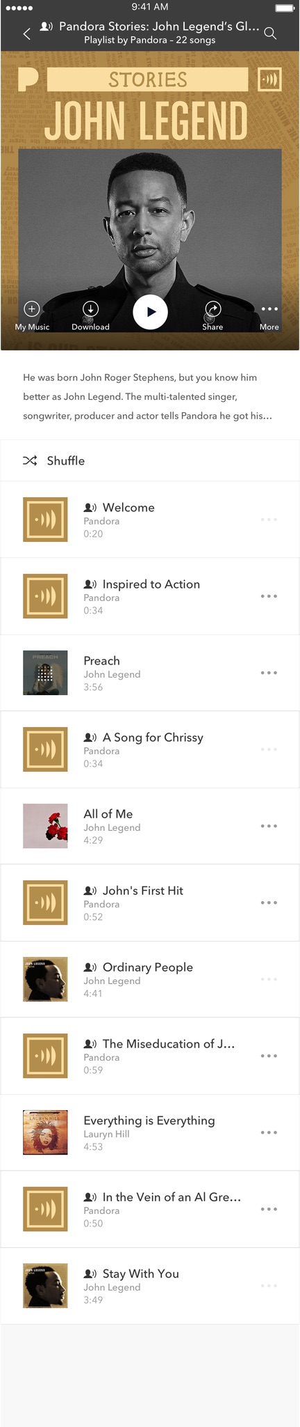 Pandora Stories Combine Podcasts With Music Playlists
