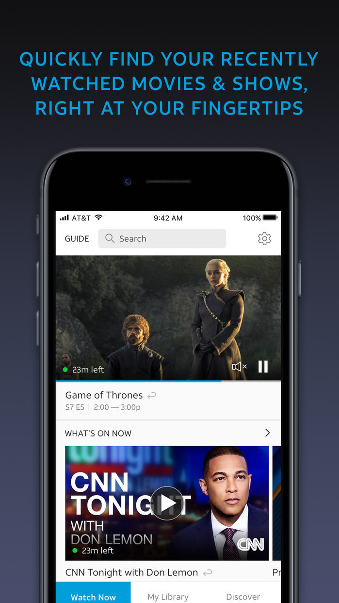 DIRECTV NOW Gains Support for Apple&#039;s TV App, Single Sign-On, Siri Search