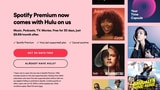 Spotify Offers Free Hulu Subscription With Premium Membership