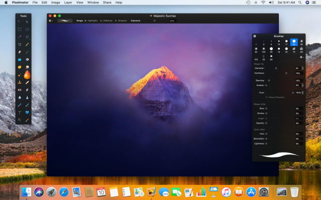 Pixelmator for Mac Gains the Ability to Align and Distribute Layers 
