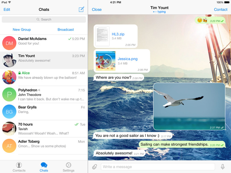 Telegram Messenger Now Lets You Unsend Messages You&#039;ve Sent and Received With No Time Limit