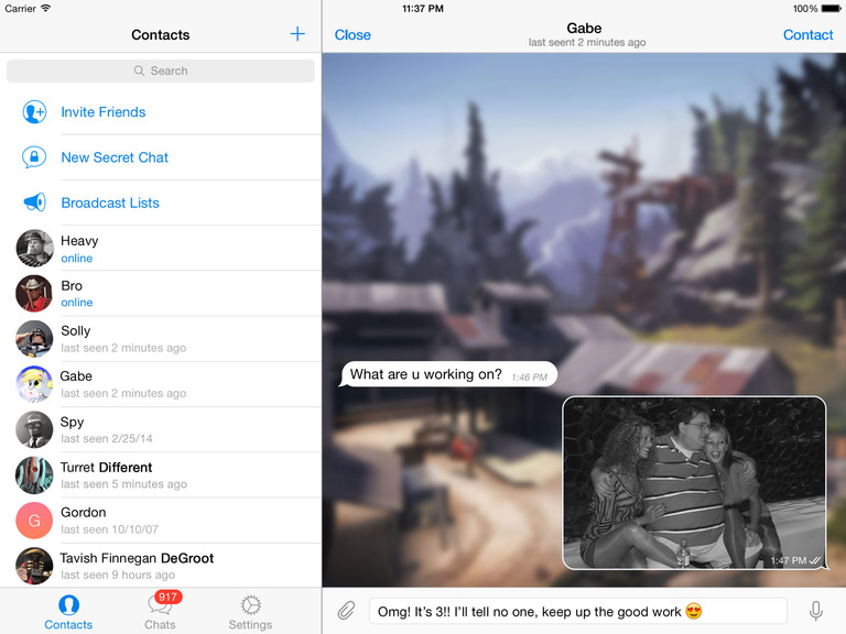 Telegram Messenger Now Lets You Unsend Messages You&#039;ve Sent and Received With No Time Limit