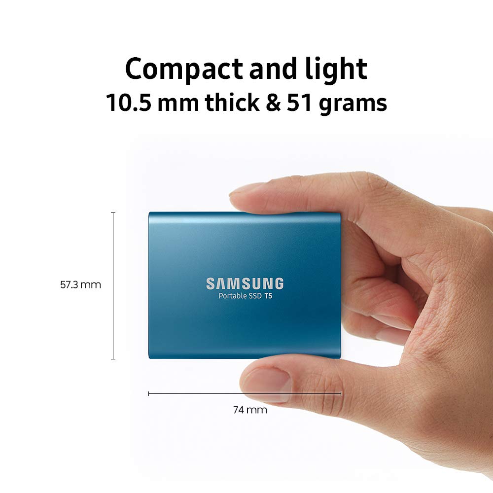 Samsung T5 Portable 1TB SSD Drops to Its Lowest Price Ever [Deal]