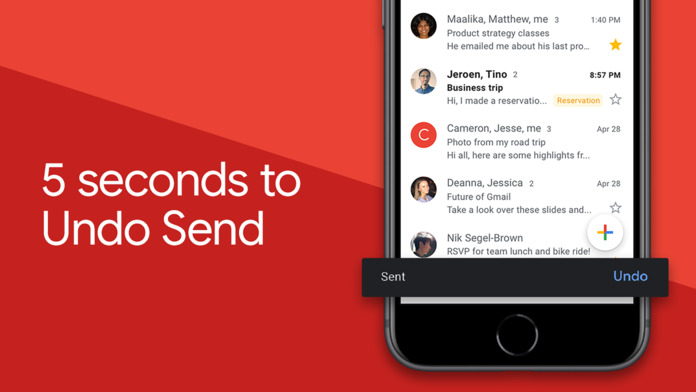 Gmail for iOS Gets Customizable Swipe Actions