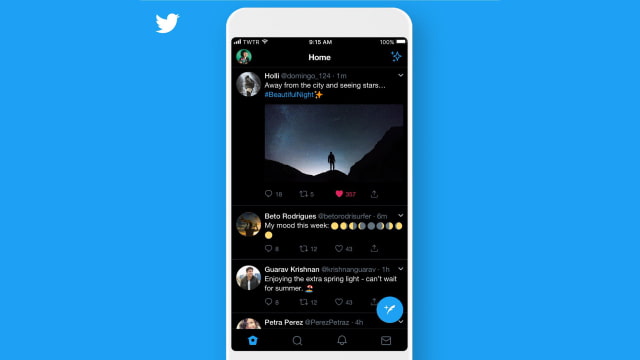 Twitter Announces Darker Dark Mode for iOS
