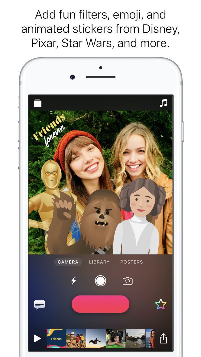 Apple Updates Clips With New Camcorder Filter, Posters, Live Titles, Stickers, More