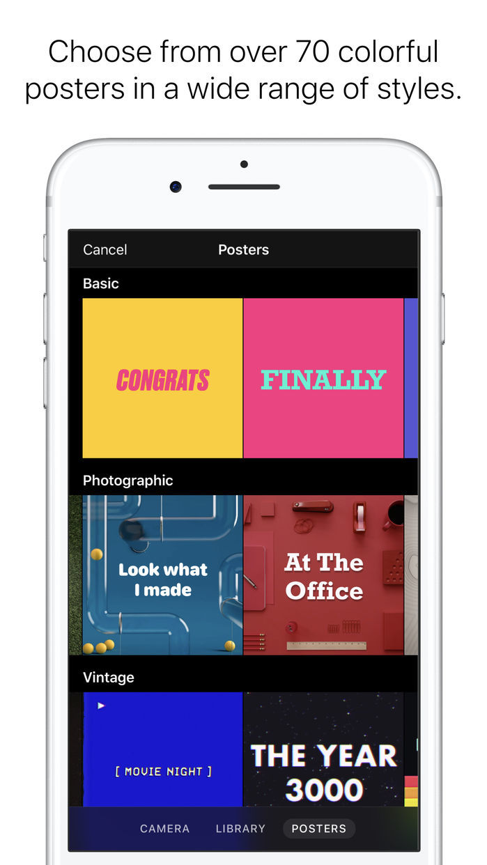 Apple Updates Clips With New Camcorder Filter, Posters, Live Titles, Stickers, More