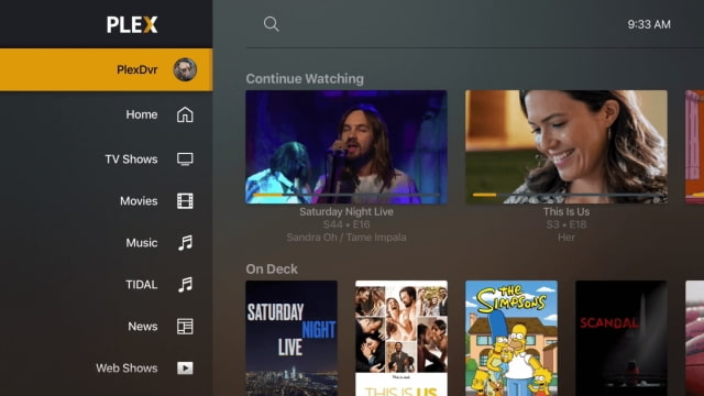Plex Launches Beta of Redesigned App for Apple TV