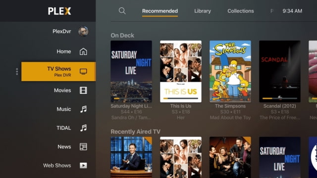 Plex Launches Beta of Redesigned App for Apple TV