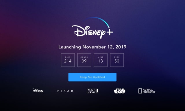 Disney+ Streaming Service to Launch November 12th for $6.99/Month