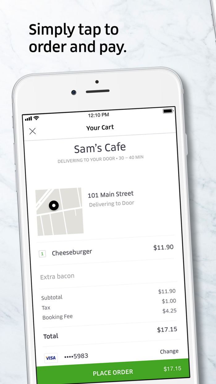 Uber Eats Gets Apple Pay Support