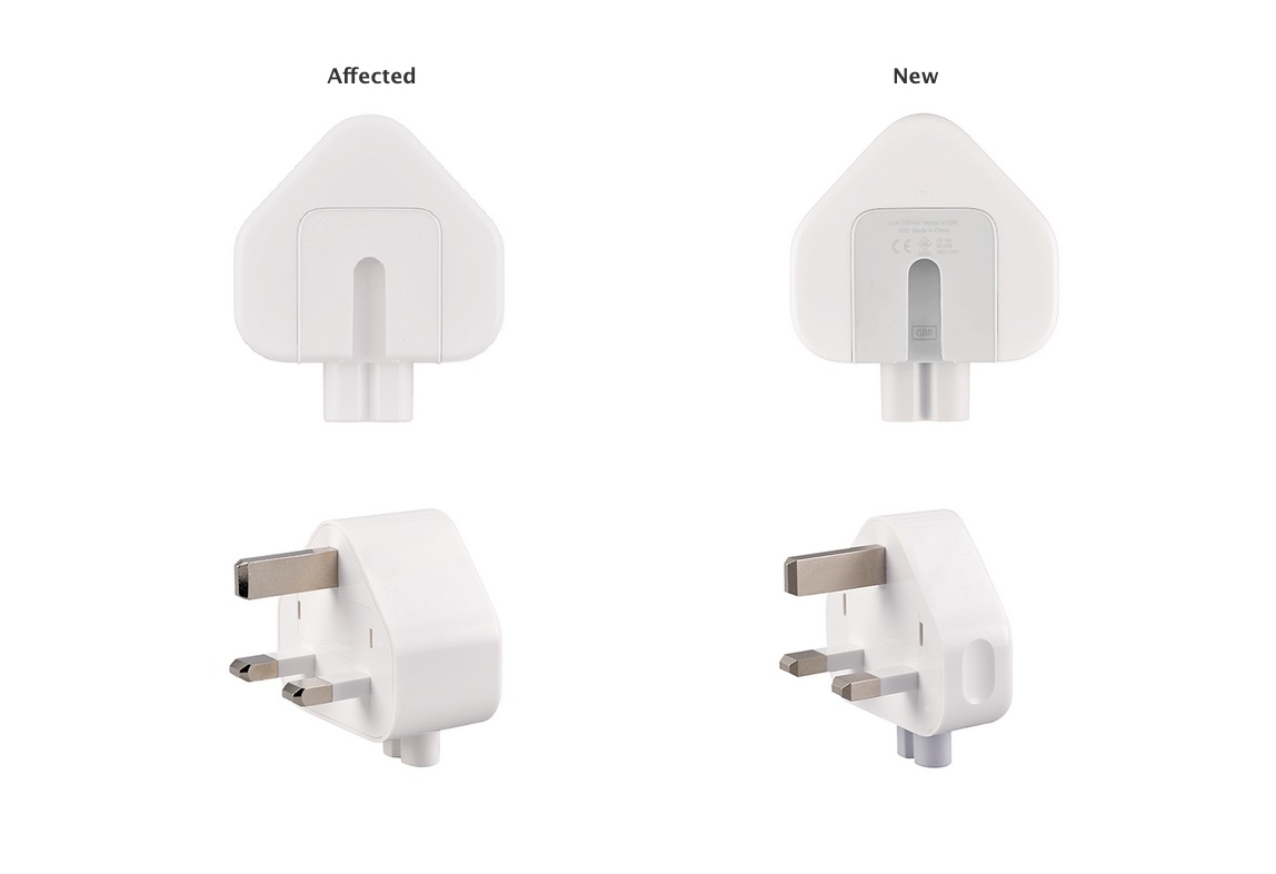 Apple Launches Recall Program for Three-Prong AC Wall Plug Adapter 