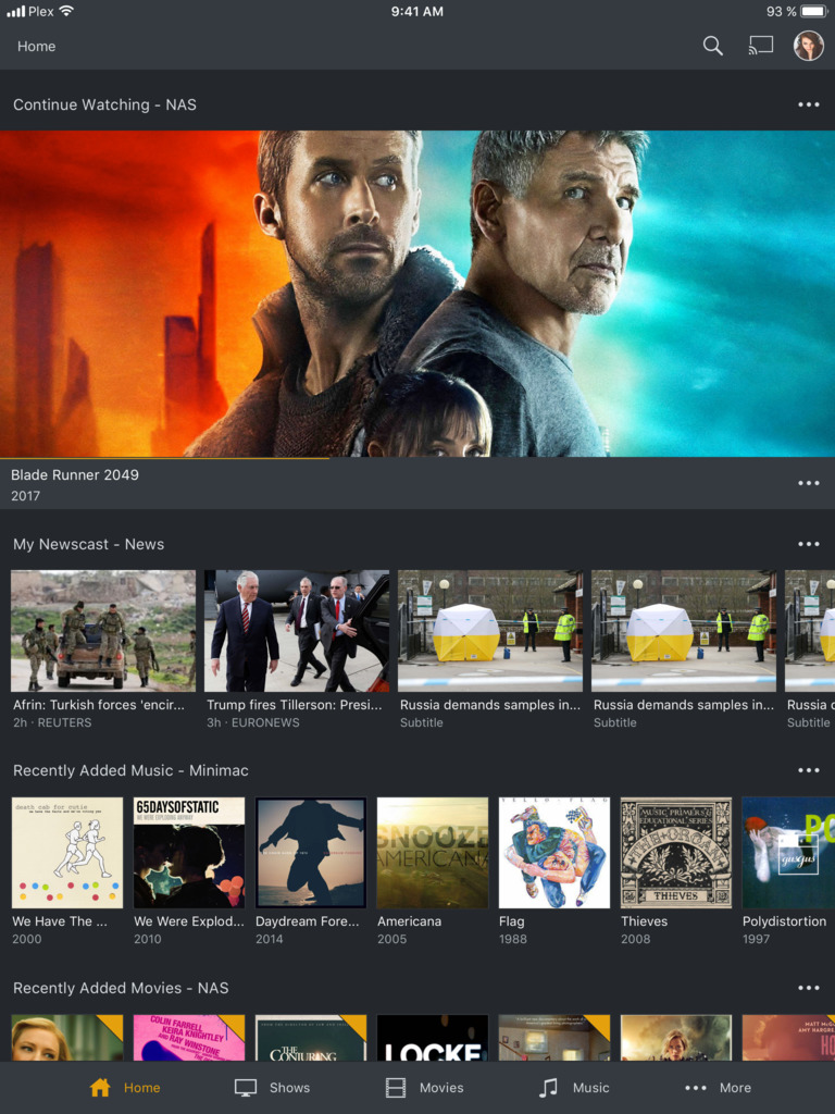 Plex App Gains Support for iPad Split View and Slide Over