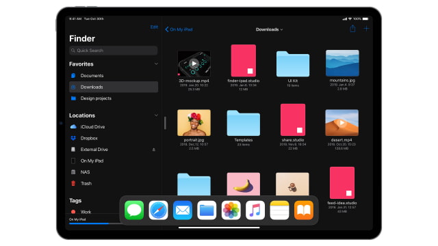 Check Out This Finder for iPad Concept [Video]