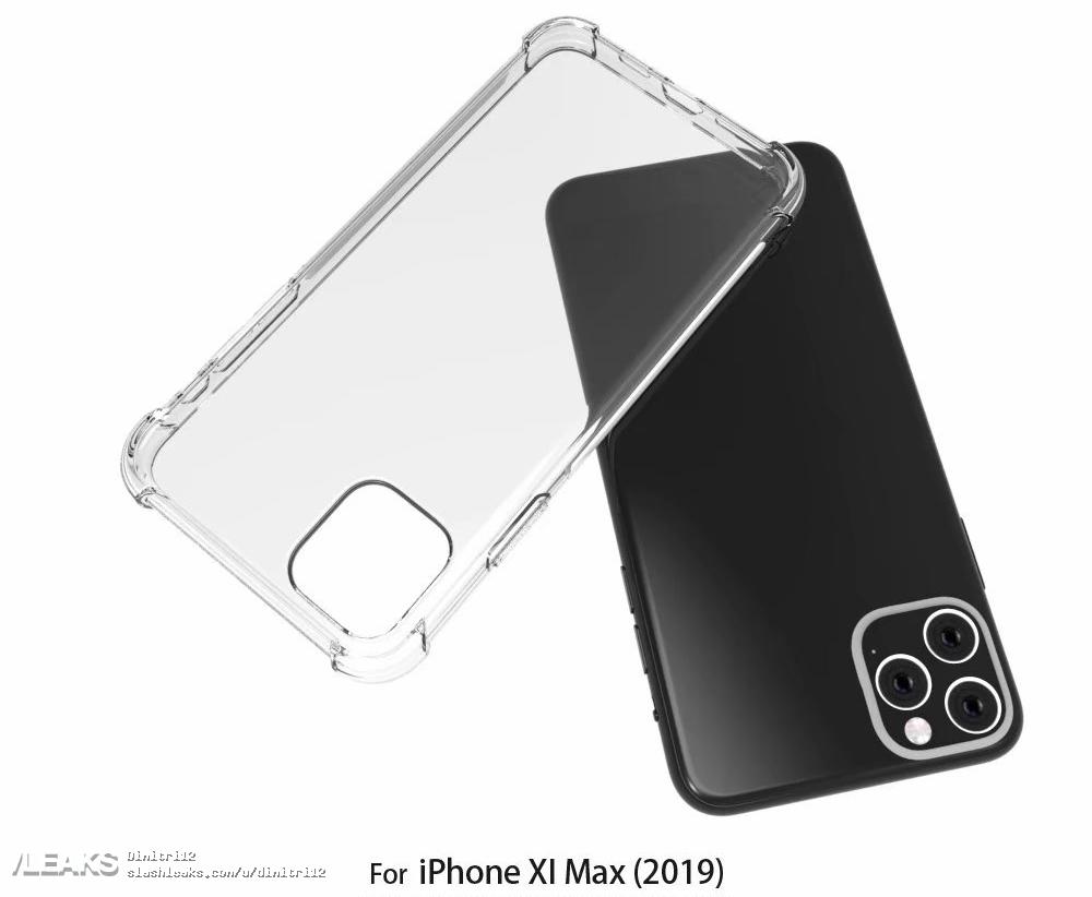 iPhone XI Max Case Renders Match Rumored Design [Images]