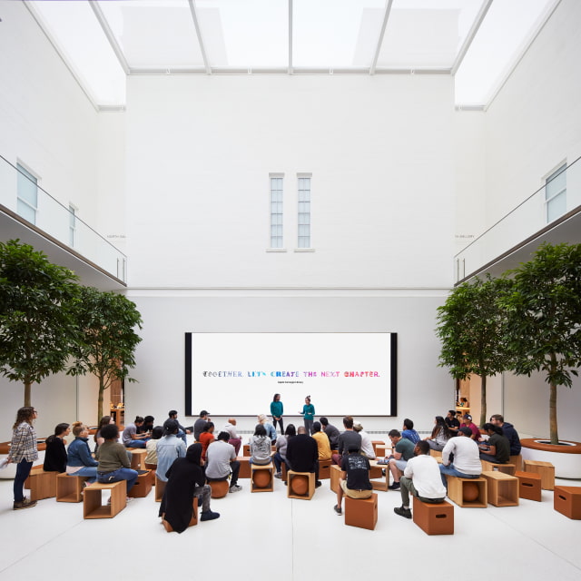 Apple Shares First Photos of Carnegie Library Store