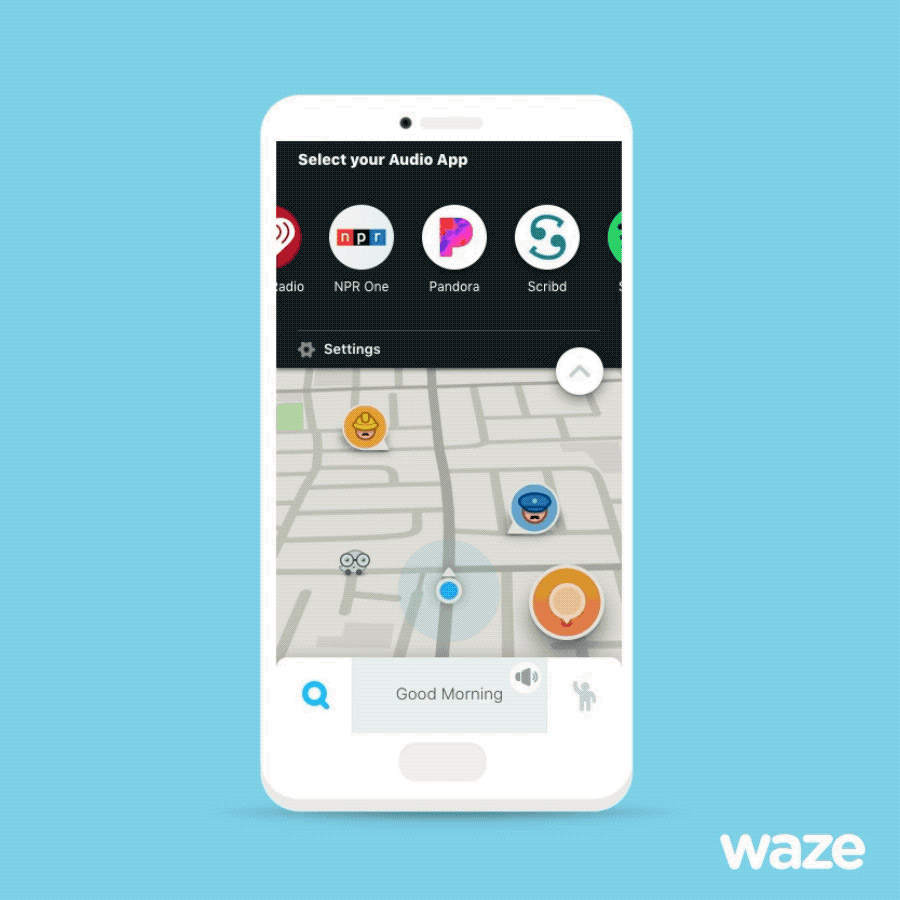 Waze Navigation App Gets Pandora Integration