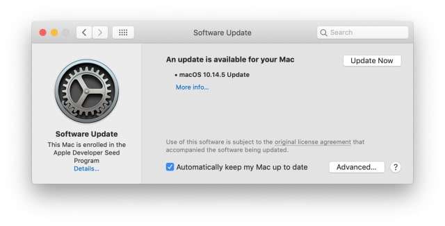 Apple Releases macOS Mojave 10.14.5 [Download]