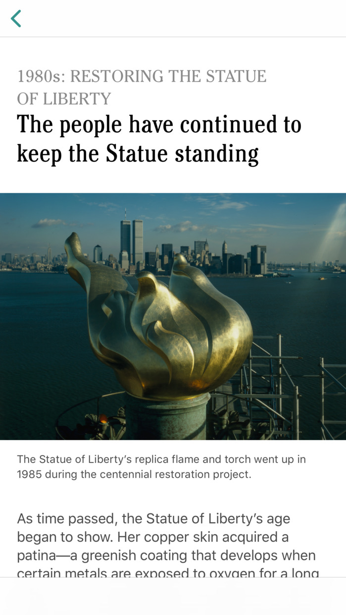 Tim Cook Highlights New &#039;Statue of Liberty&#039; AR App