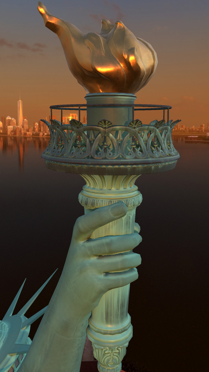 Tim Cook Highlights New &#039;Statue of Liberty&#039; AR App