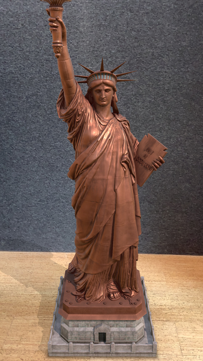 Tim Cook Highlights New &#039;Statue of Liberty&#039; AR App