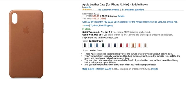 Apple&#039;s Official iPhone XS Cases Are On Sale for Up to 53% Off [Deal]