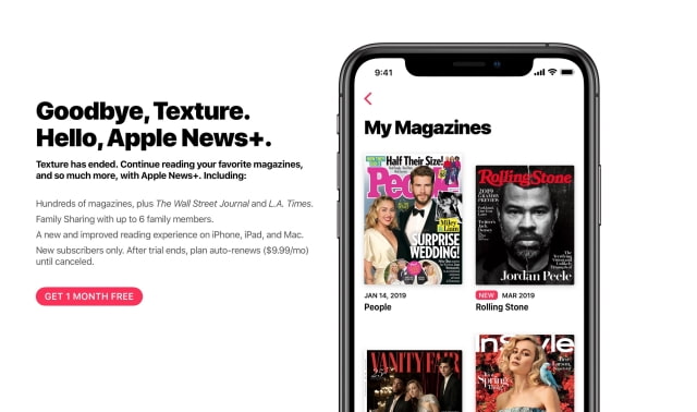 Apple Officially Shuts Down Texture