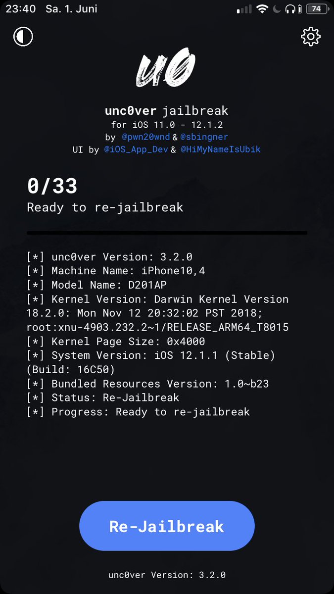 Unc0ver Jailbreak Updated With Redesigned User Interface, Dark Mode, More