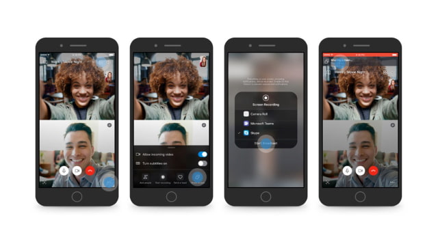 Skype Launches Screen Sharing for iPhone