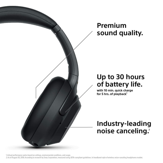 Get $52 Off Sony&#039;s WH1000XM3 Wireless Noise Cancelling Headphones [Deal]