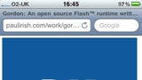 Flash Makes Its Way to the iPhone Via Javascript 