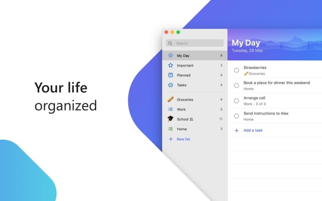 Microsoft Releases To-Do App for Mac