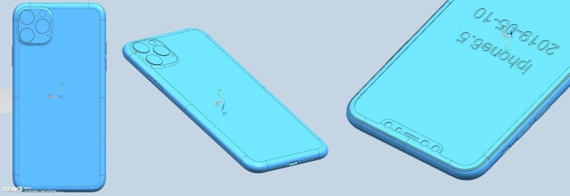 Leaked CAD Images of the iPhone 11 and iPhone 11R?