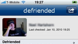Defriended Lets You Know Who Removed You on Facebook