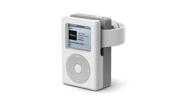 Check Out This iPod Classic Charging Stand for Apple Watch