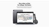 Apple Launches 2019 Back to School Promotion: Free Beats Headphones With Purchase of Mac or iPad
