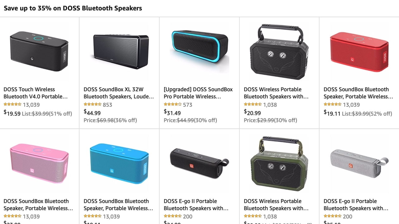 doss soundbox portable wireless bluetooth