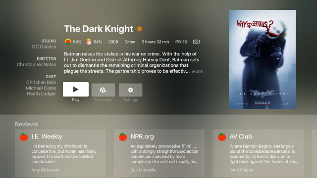 Plex for Apple TV Gets HDR Support