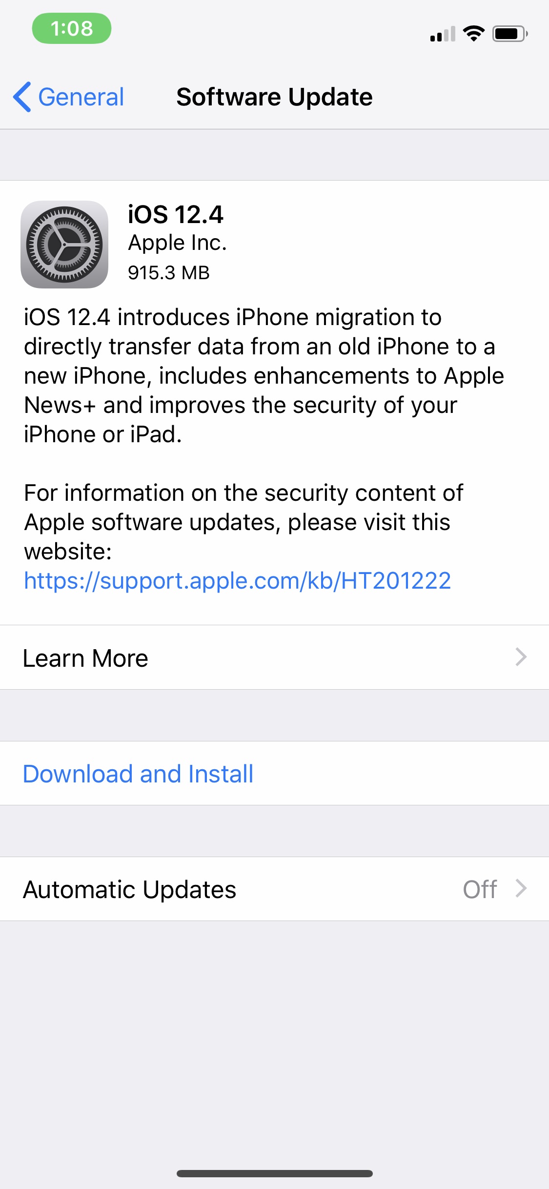 Apple Releases iOS 12.4 With Ability to Migrate Directly From Old to New iPhone [Download]