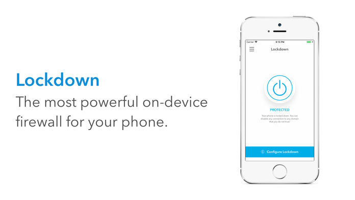 Lockdown is a New Open Source Firewall for iPhone